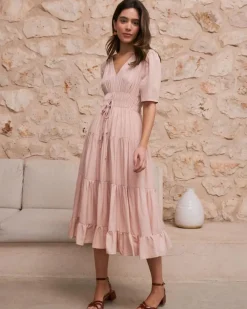 Polin et moi Vestidos Y Monos*Vestido Frunce Melissa MAQUILLAJE