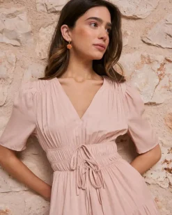 Polin et moi Vestidos Y Monos*Vestido Frunce Melissa MAQUILLAJE