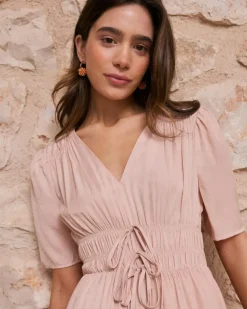 Polin et moi Vestidos Y Monos*Vestido Frunce Melissa MAQUILLAJE