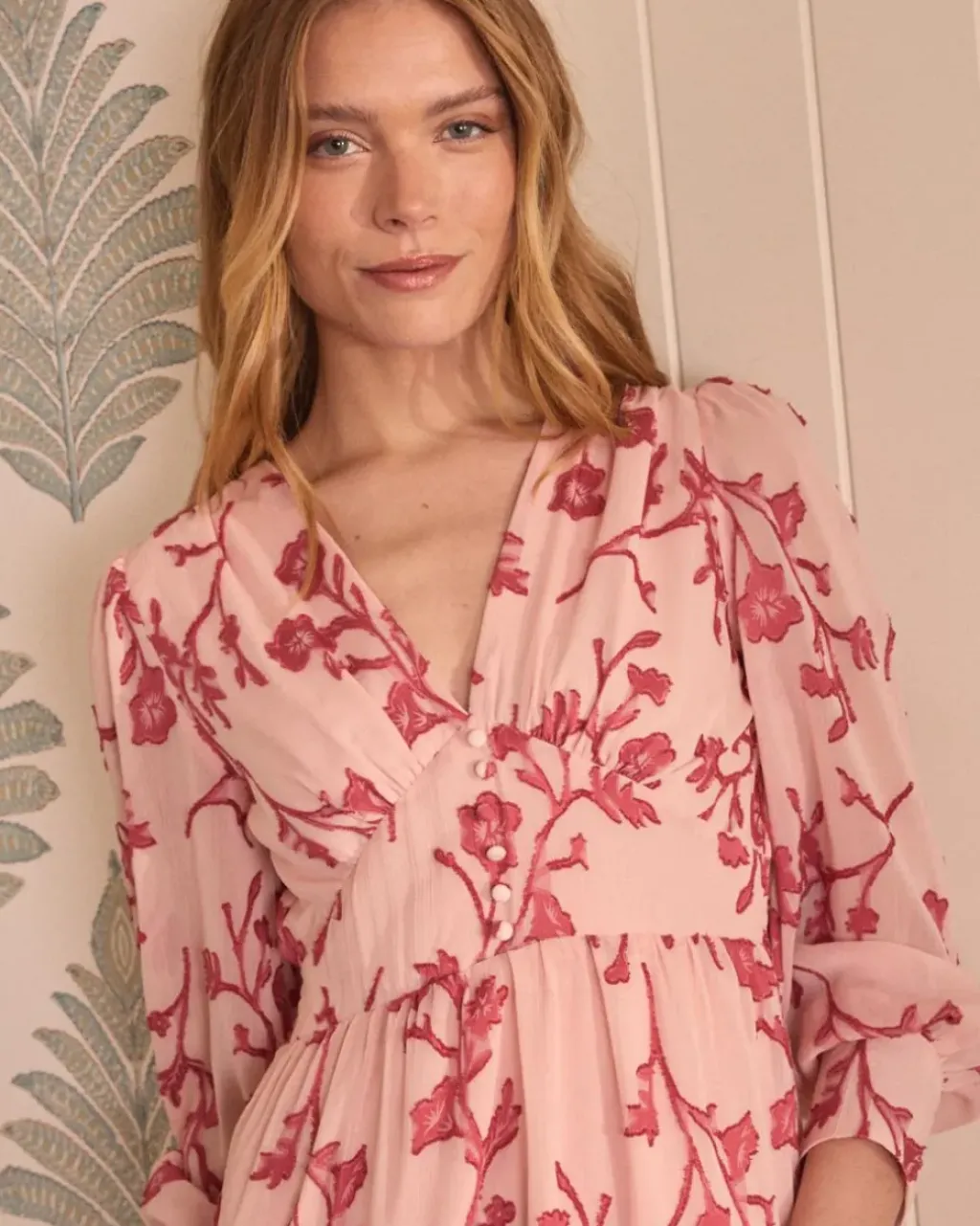 Polin et moi Maternidad|Vestidos Y Monos*Vestido Largo Bordados Sivia Rosa