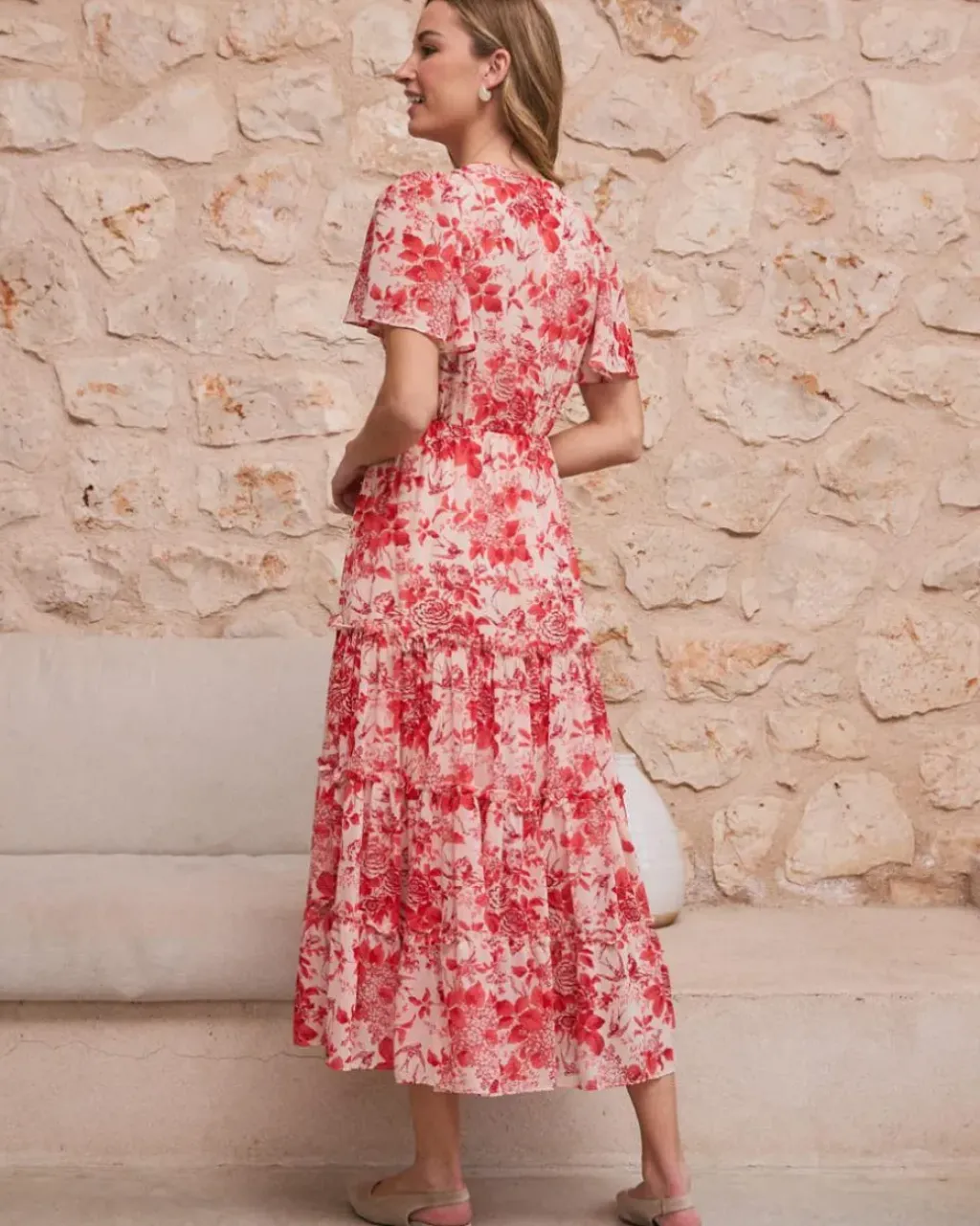 Polin et moi Maternidad|Vestidos Y Monos*Vestido Largo Grisselle coral