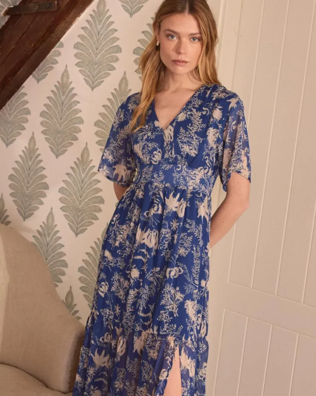 Polin et moi Maternidad|Vestidos Y Monos*Vestido largo Klein azulklein