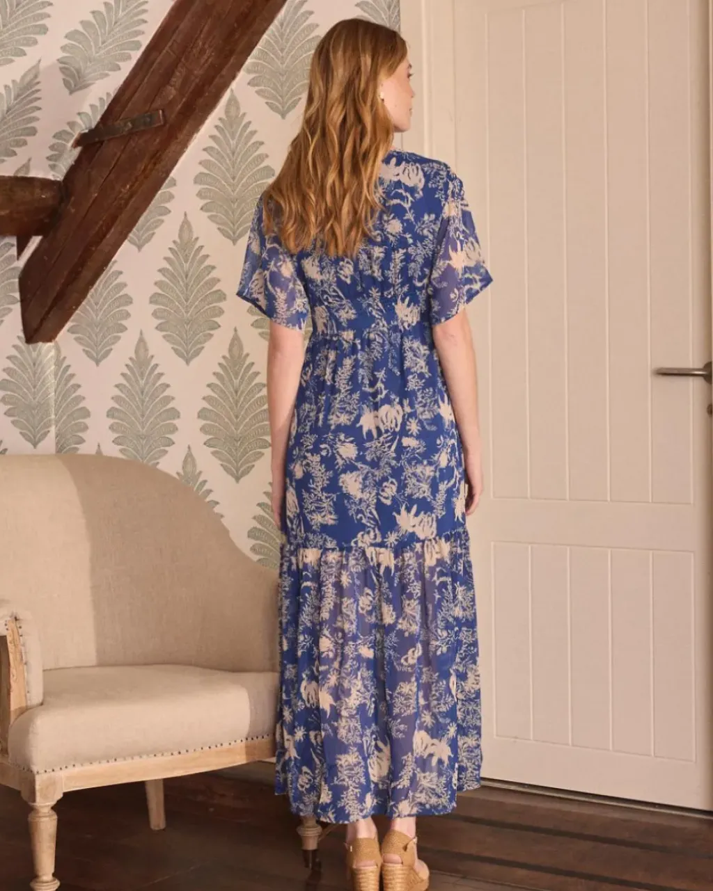 Polin et moi Maternidad|Vestidos Y Monos*Vestido largo Klein azulklein
