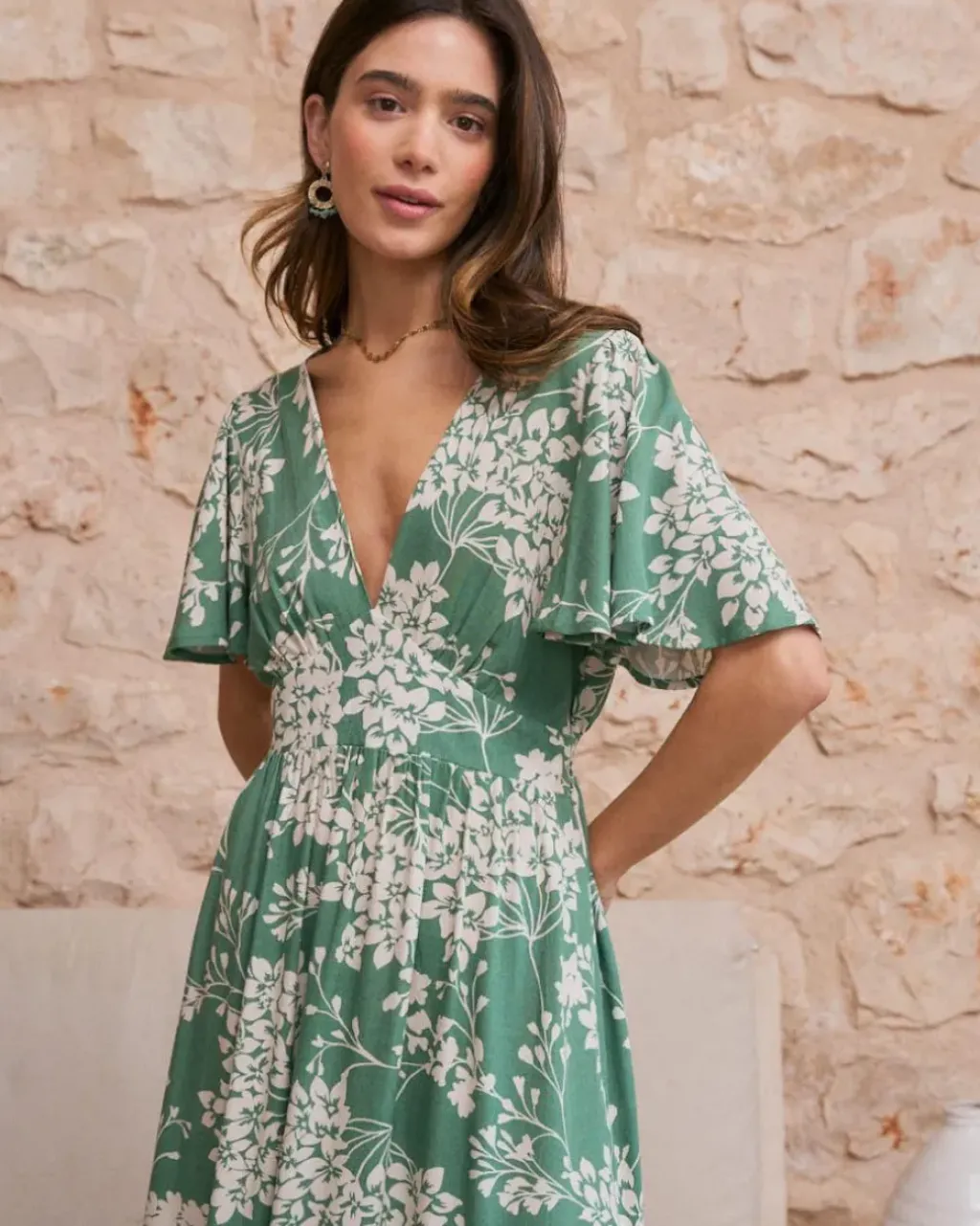 Polin et moi Vestidos Y Monos*Vestido Largo Olenka Verdeesmeralda