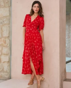 Polin et moi Vestidos Y Monos*Vestido Largo Vivienne ROJO