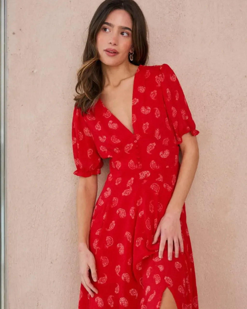 Polin et moi Vestidos Y Monos*Vestido Largo Vivienne ROJO