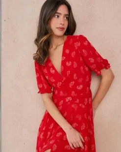 Polin et moi Vestidos Y Monos*Vestido Largo Vivienne ROJO