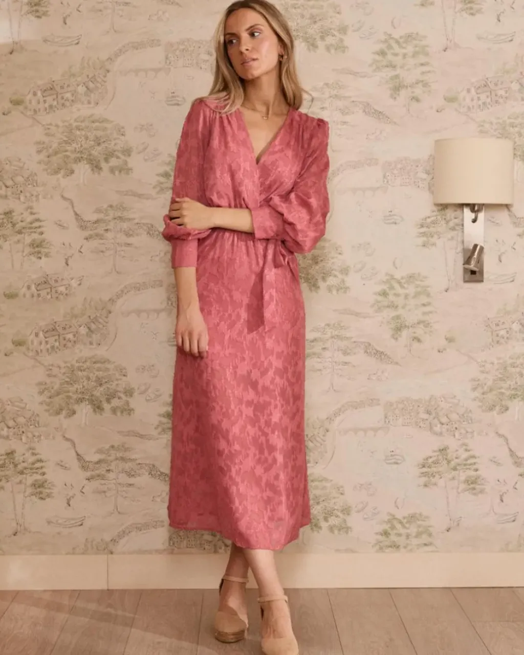 Polin et moi Maternidad|Vestidos Y Monos*Vestido Midi Emilia Frambuesa