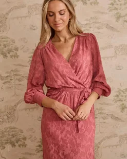 Polin et moi Maternidad|Vestidos Y Monos*Vestido Midi Emilia Frambuesa