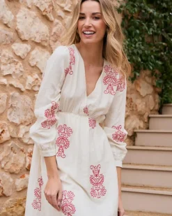 Polin et moi Vestidos Y Monos*Vestido Midi Mel Crudo