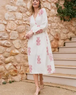 Polin et moi Vestidos Y Monos*Vestido Midi Mel Crudo