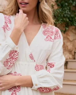 Polin et moi Vestidos Y Monos*Vestido Midi Mel Crudo