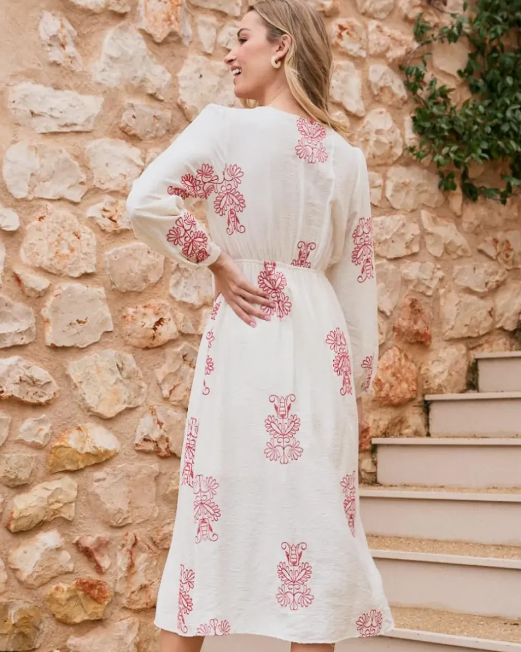 Polin et moi Vestidos Y Monos*Vestido Midi Mel Crudo