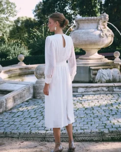 Polin et moi Novia*Vestido Novia Azalea blanco