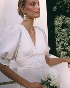 Polin et moi Novia*Vestido Novia Cala blanco