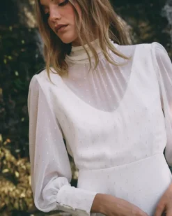Polin et moi Novia*Vestido Novia Francisca blanco