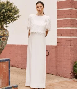 Polin et moi Novia*Vestido Novia Lavanda blanco