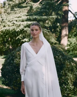 Polin et moi Novia*Vestido Novia Margarita blanco