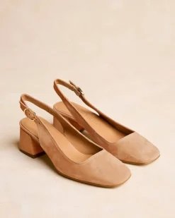 Polin et moi Zapatos De Tacón*Zapato Destalonado Luisa beige