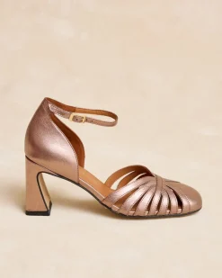 Polin et moi Novia|Zapatos De Tacón*Zapato Tacón Priscela Bronce