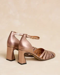 Polin et moi Novia|Zapatos De Tacón*Zapato Tacón Priscela Bronce