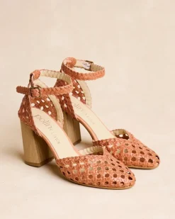 Polin et moi Zapatos De Tacón|Trenzados*Zapato Trenzado Calmia NARANJA