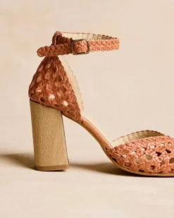 Polin et moi Zapatos De Tacón|Trenzados*Zapato Trenzado Calmia NARANJA