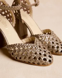 Polin et moi Zapatos De Tacón|Trenzados*Zapato Trenzado Linda Bronce