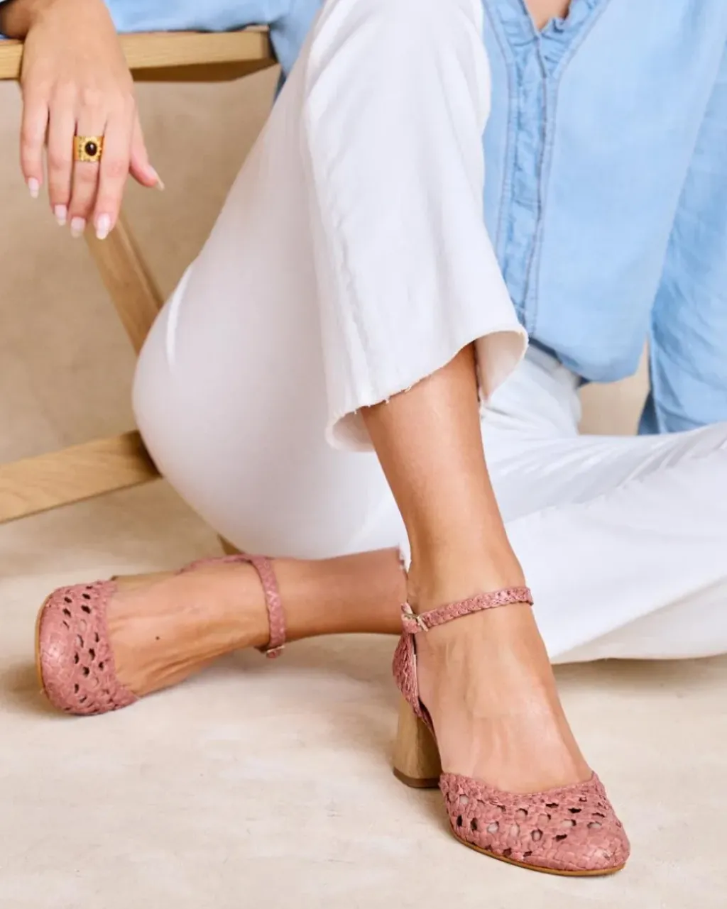 Polin et moi Trenzados|Zapatos De Tacón*Zapato Trenzado Mari Maquillaje