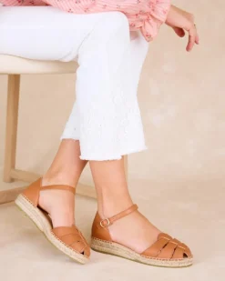 Polin et moi Alpargatas*Alpargata Cangrejera Camilla camel