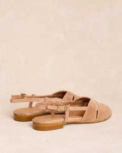 Polin et moi Sandalias*Sandalia Plana CAMEL