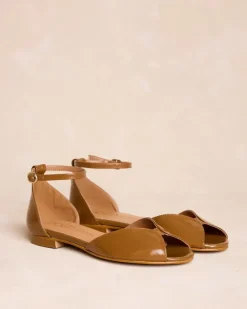 Polin et moi Sandalias*Sandalia Plana CAMEL